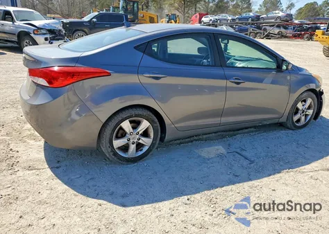2013 Hyundai Elantra from USA, damaged, VIN 5NPDH4AE2DH260498